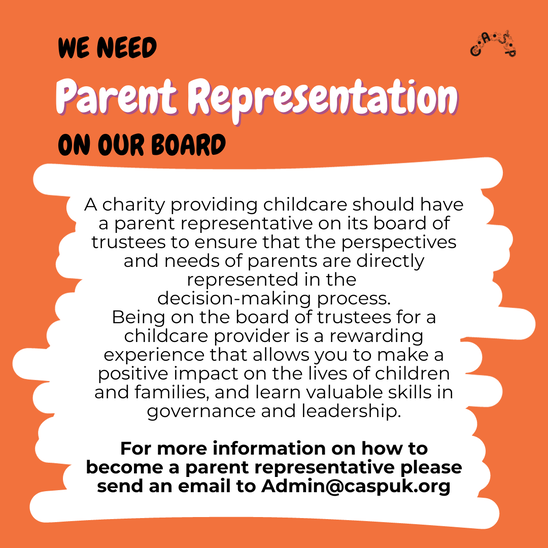 Parents please join our board at CASP